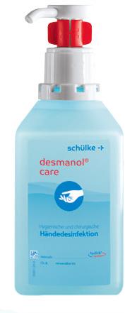 Desmanol Care 500 ml Hyclick Händedesinfektion inkl. Einwegpumpe