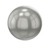 metallische Kugel, Grau, Glänzend, Spiegelung, Ball