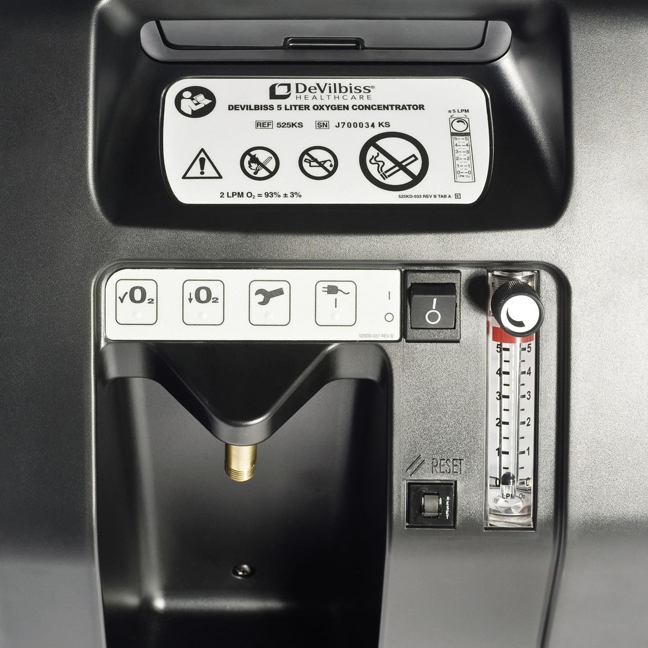 Sauerstoffkonzentrator 1025KS 10 Liter (Garantie 3 Jahre, nicht erweiterbar)