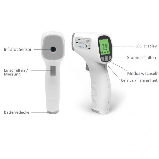 Jumper JPD-FR202 kontaktloses Infrarotthermometer Jumper JPD-FR202 kontaktloses Infrarotthermometer