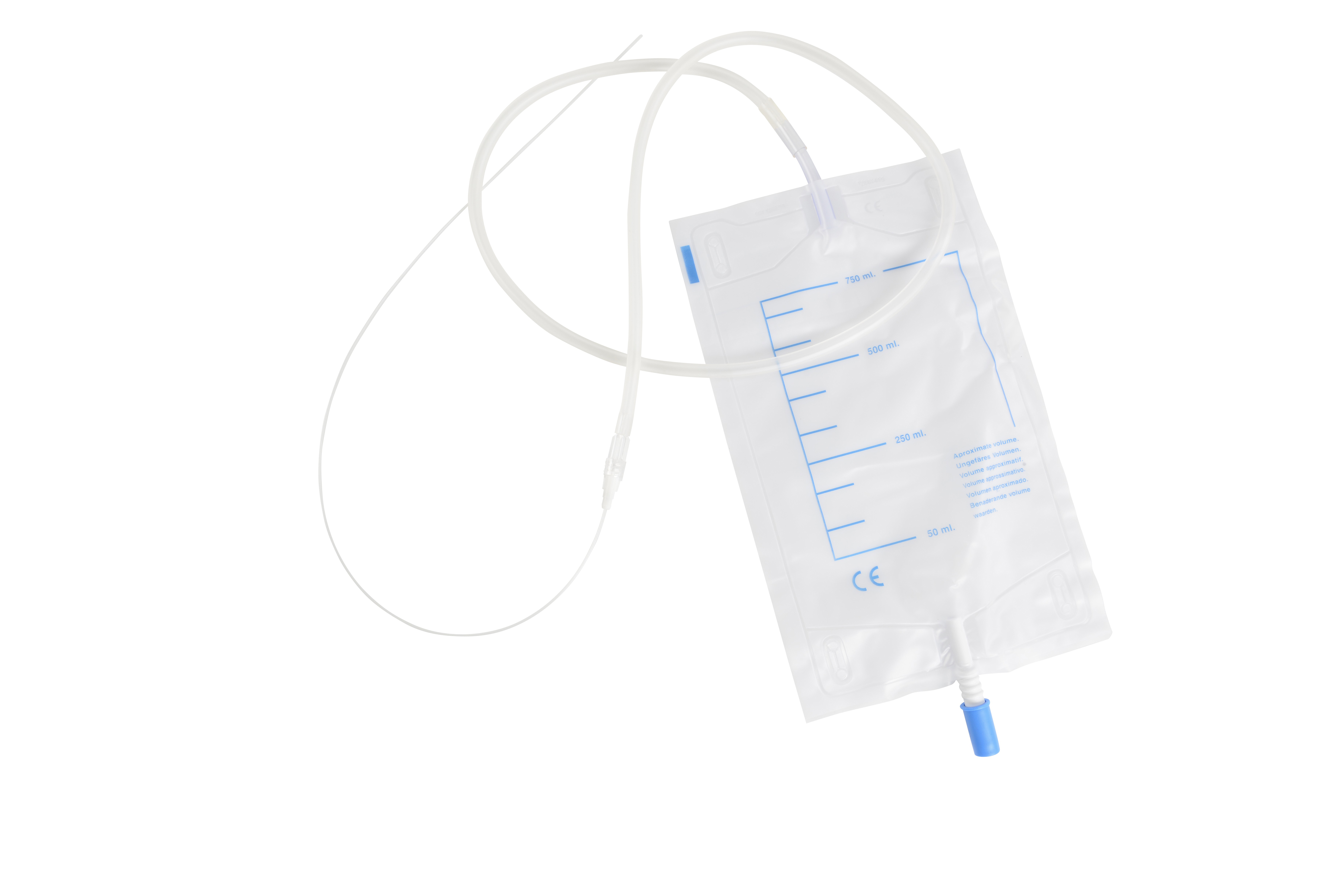 Urinal-Sammelwanne, Urin-Beutel, Saklässiger Beutel, Wechselkanal, Medizinischer Beutel