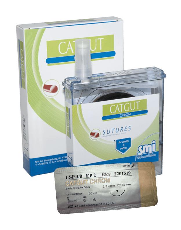 Catgut Chrom 50 m Flachspule USP 2 metr.6 Catgut Chrom 50 m Flachspule USP 2 metr.6