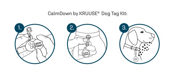 Hundehalsband, Calm Down-Tag, Trainingshalsband, Leineanhänger, Tierzubehör