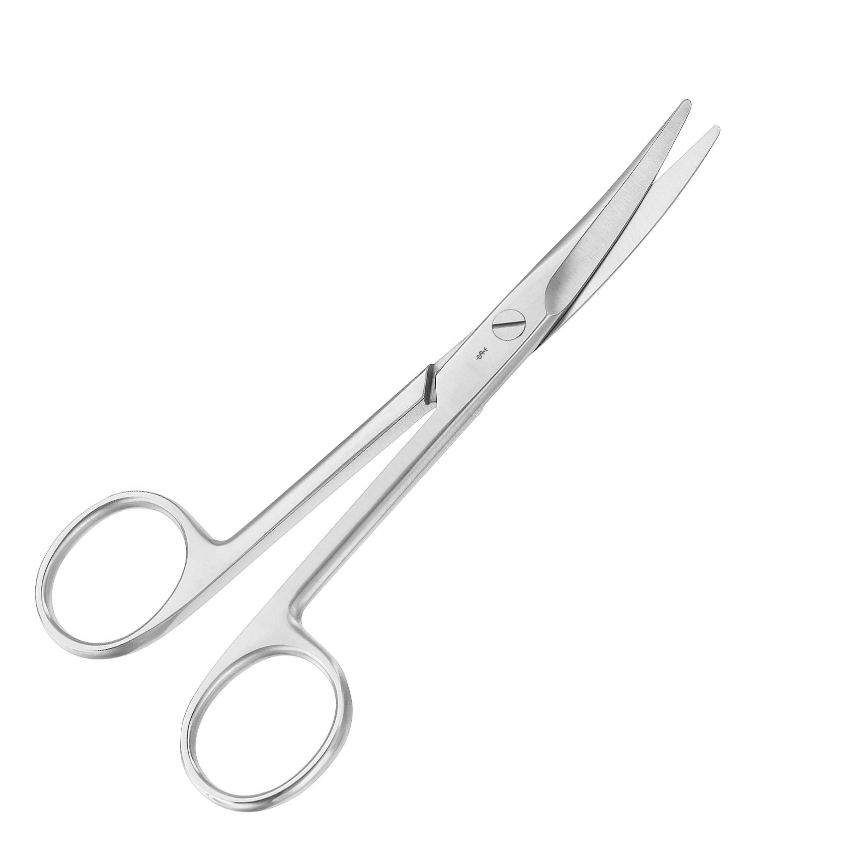 Präparierschere Mayo gebogen, 140mm Präparierschere Mayo gebogen, 140mm