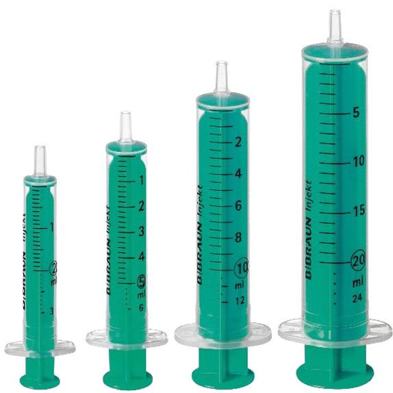 Injekt Einmalspritzen 2 ml, 100 Stück Injekt Einmalspritzen 2 ml, 100 Stück