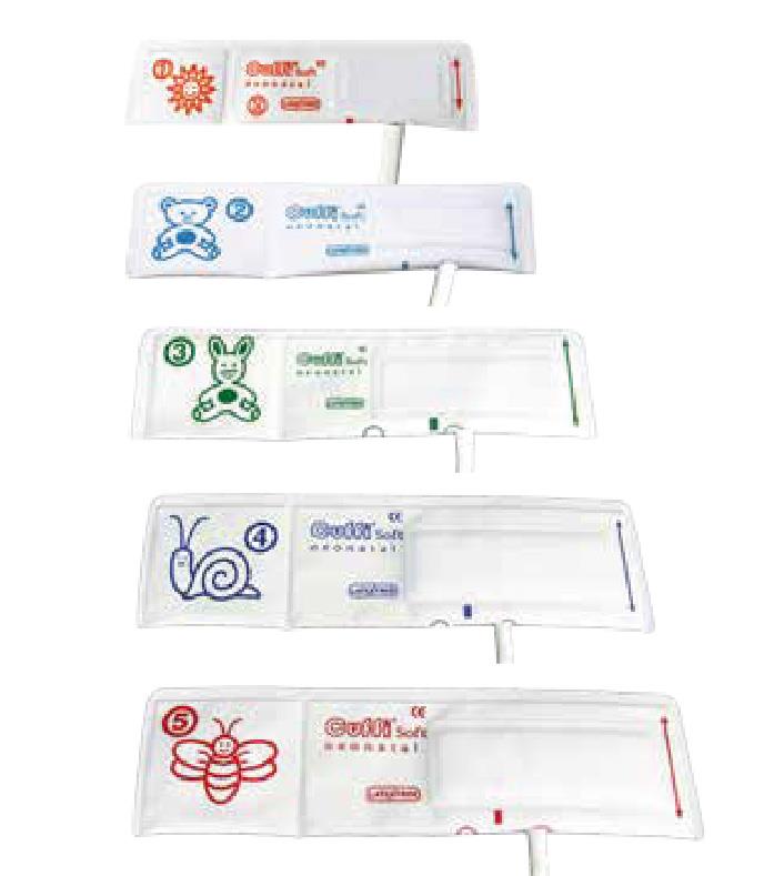 Blutdruckmanschette mit Steckanschluss Gr. 2 4-8 cm 1