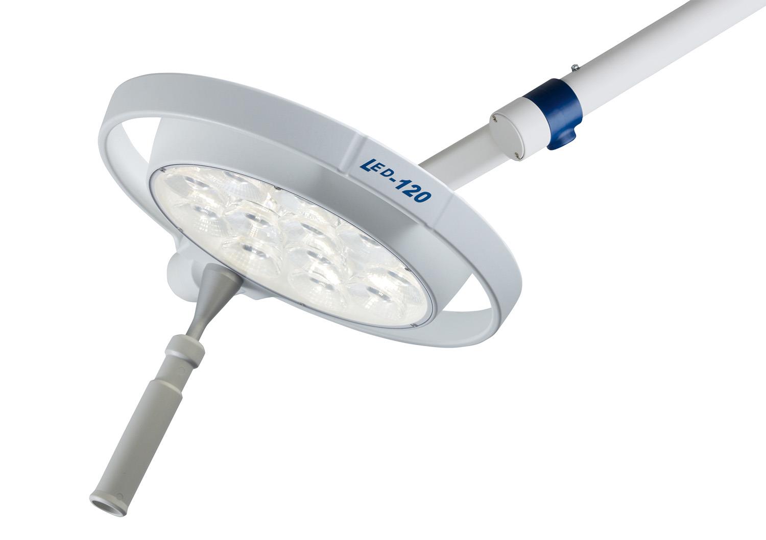 Mach LED 120F Lampenkörper einzeln 50.000 Lux Beleuchtungsstärke Mach LED 120F Lampenkörper einzeln 50.000 Lux Beleuchtungsstärke