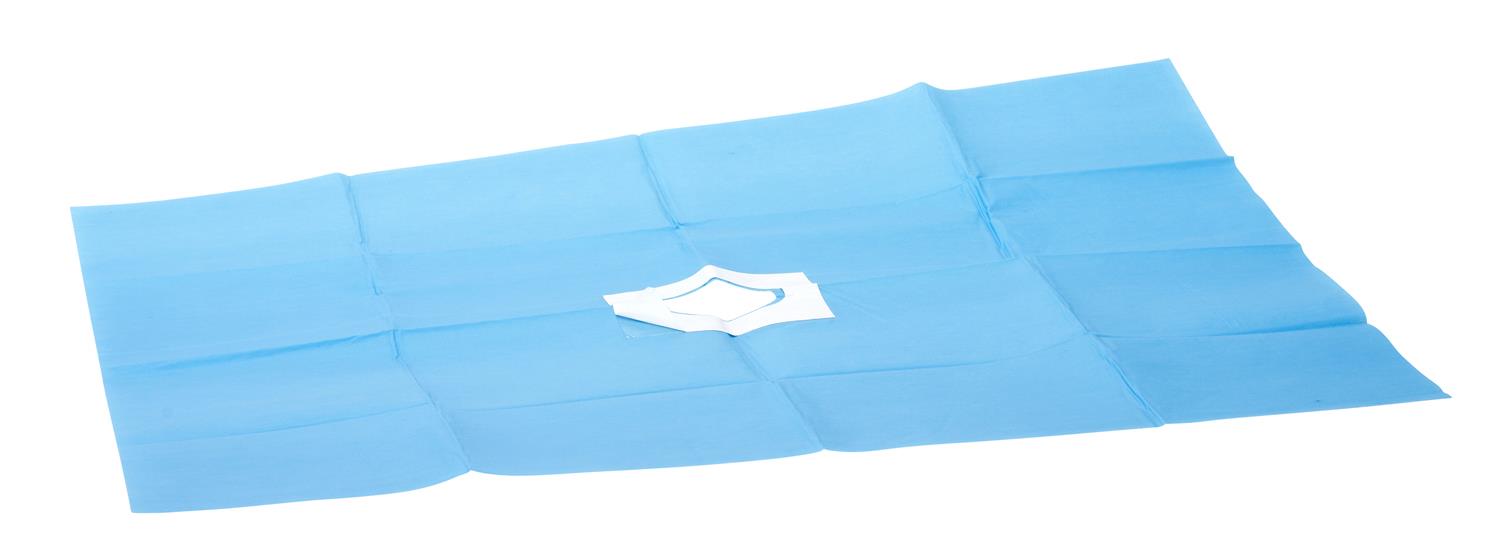 BUSTER Operationsabdeckung S 25 Stk. 44x31cm mit Öffnung (9x3.5cm) und Kleber BUSTER Operationsabdeckung S 25 Stk. 44x31cm mit Öffnung (9x3.5cm) und Kleber