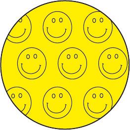 Flex Bandage Smiley, 10cm, gelb, 18 Stück Flex Bandage Smiley, 10cm, gelb, 18 Stück