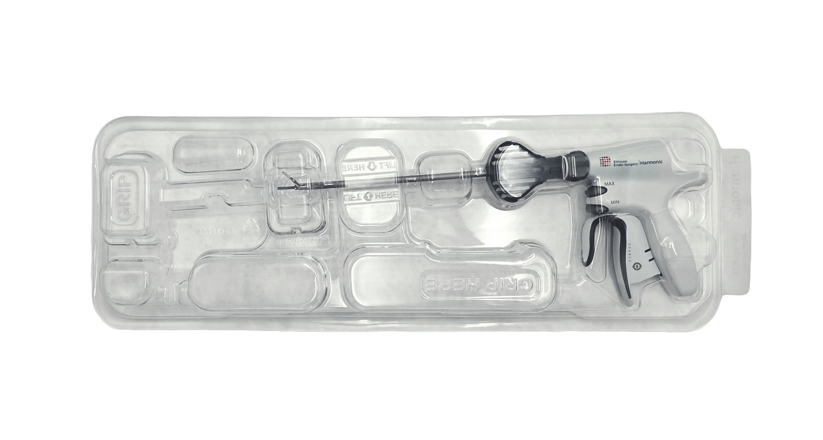 surgical tool, endoscope, clamp, disposable, gray, chirurgisches Instrument, Kieferorthopädisches Instrument, Zahnchirurgie Kit, Kleinstes?, Gerät mit Griff