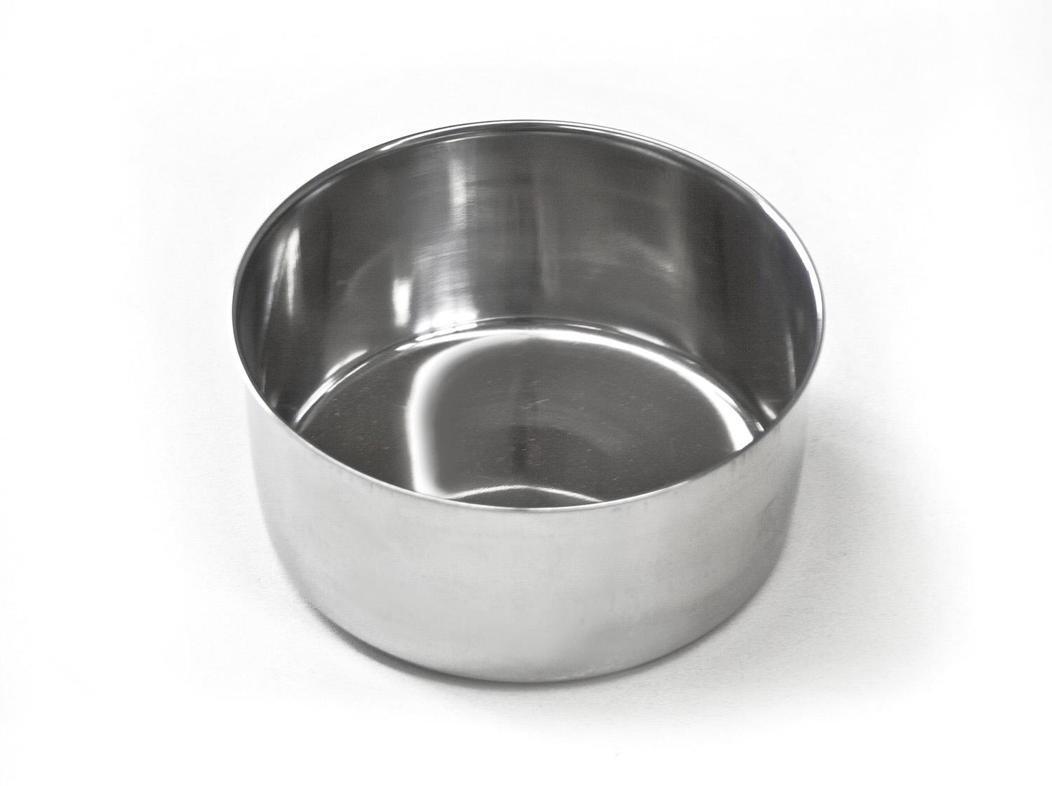 Futternapf rostfrei D = 12 cm Futternapf rostfrei D = 12 cm