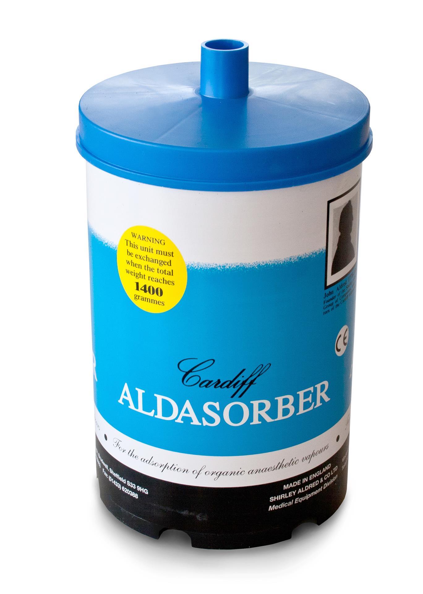 Aldasorber Aktivkohle- Narkosefilter Aldasorber Aktivkohle- Narkosefilter
