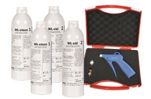 Starterset mit WL-Blow, 2x WL-clean, 2x WL-cid, 1x WL-Blow Set Starterset mit WL-Blow, 2x WL-clean, 2x WL-cid, 1x WL-Blow Set